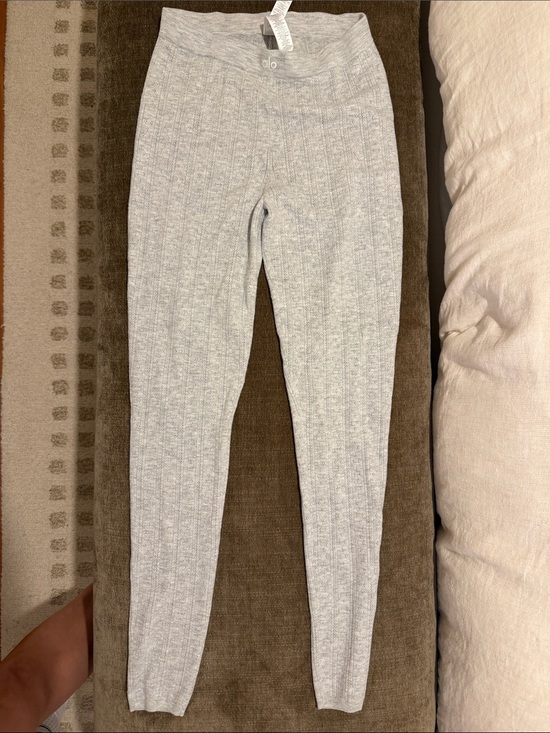 Alo Yoga Pants - Alo Yoga Alo grey long underwear pajama pants in Gray